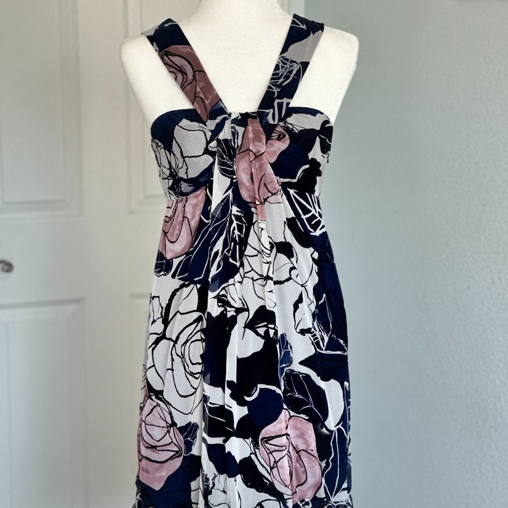 DVF Diane Von Furstenburg EUC Party Dress Large Floral